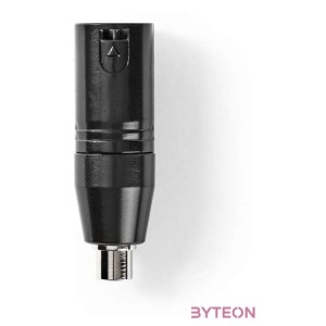 Nedis COTP15930BK csatlakozó átlakító XLR Cinch Fekete