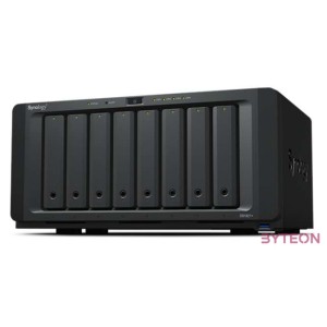 Synology DiskStation DS1821 tárolószerver NAS Tower Ethernet,LAN csatlakozás Fekete V1500B