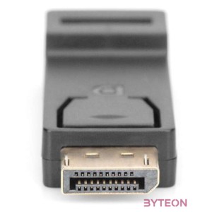 Digitus DP,HDMI HDMI Type A Fekete