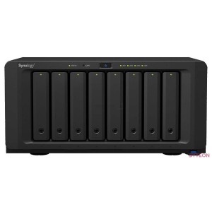 Synology DiskStation DS1821 tárolószerver NAS Tower Ethernet,LAN csatlakozás Fekete V1500B