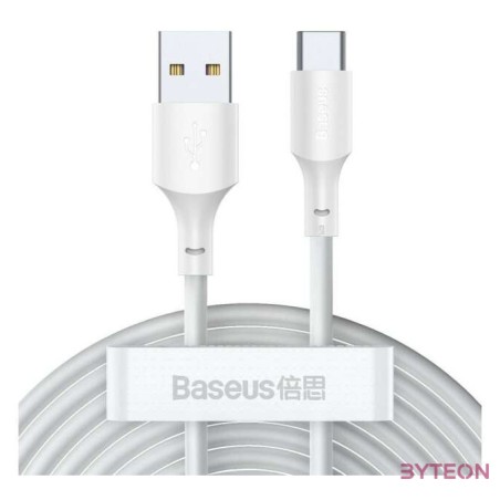 Baseus TZCATZJ-02 USB kábel 1,5 M USB A USB C Fehér