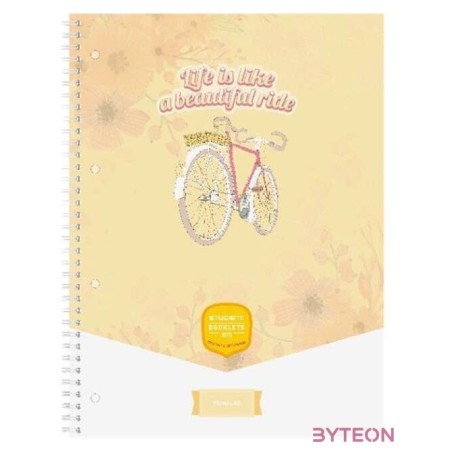 Spirálfüzet ICO Student Art A,4 vonalas