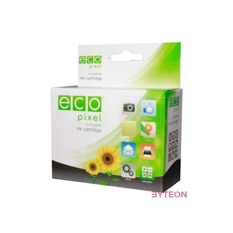 Festékpatron utángyártott ECOPIXEL CLI-581 XXL (CANON) kék 12ml