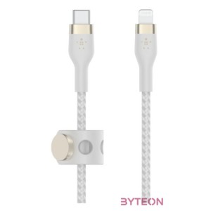 Belkin CAA011BT2MWH USB kábel 2 M USB C USB C,Lightning Fehér