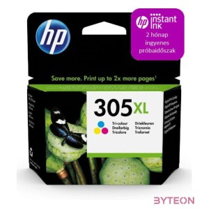 Festékpatron HP 3YM63AE (305XL) színes