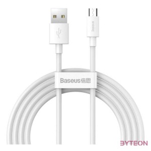 Baseus TZCAMZJ-02 USB kábel 1,5 M USB A Micro-USB B Fehér