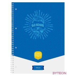 Spirálfüzet ICO Student Art A,4 vonalas