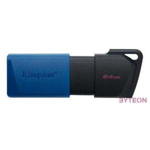 Kingston 64GB DataTraveler Exodia M (USB 3.0) - Fekete-kék