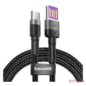 Baseus CATKLF-PG1 USB kábel 1 M USB C Fekete