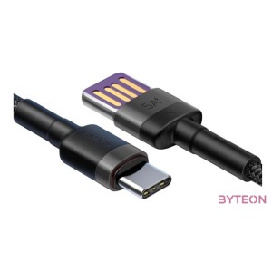 Baseus CATKLF-PG1 USB kábel 1 M USB C Fekete