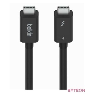 Belkin INZ002bt2MBK 2 M 40 Gbit,s Fekete