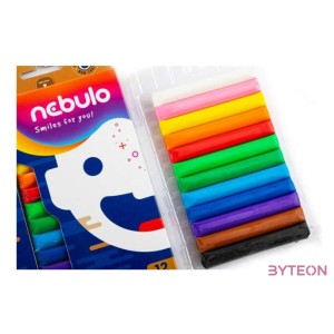 Gyurma NEBULO színes 12 színű készlet 200 gr