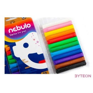 Gyurma NEBULO színes 12 színű készlet 200 gr
