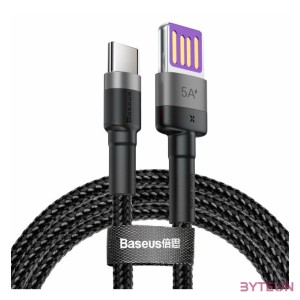 Baseus CATKLF-PG1 USB kábel 1 M USB C Fekete