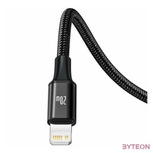 Baseus Rapid 3-in-1 USB kábel 1,5 M USB A USB C.Micro USB A,Lightning Fekete