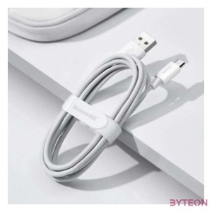 Baseus TZCAMZJ-02 USB kábel 1,5 M USB A Micro-USB B Fehér