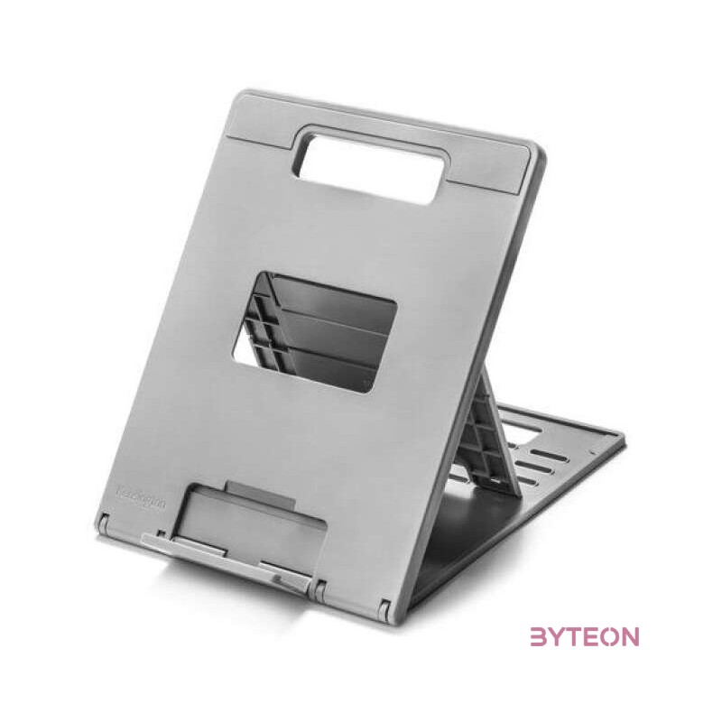 Notebook állvány KENSINGTON SmartFit Easy Riser Go állítható ergonómiai 14 laptokoknak szürke