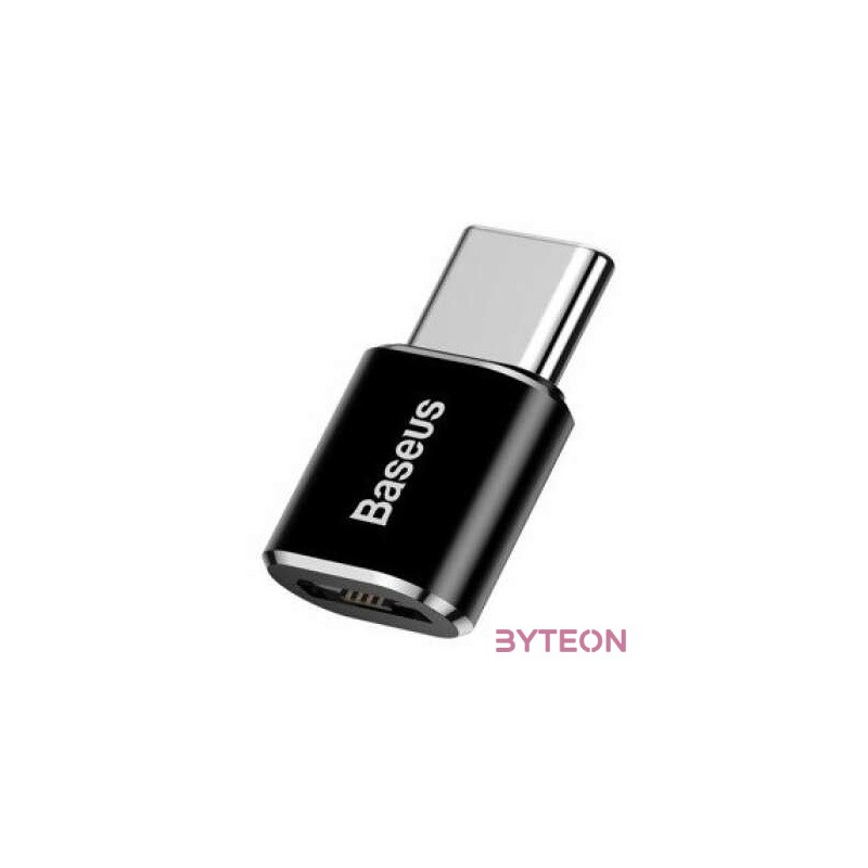 Baseus Micro USB-C - USB adapter (fekete)