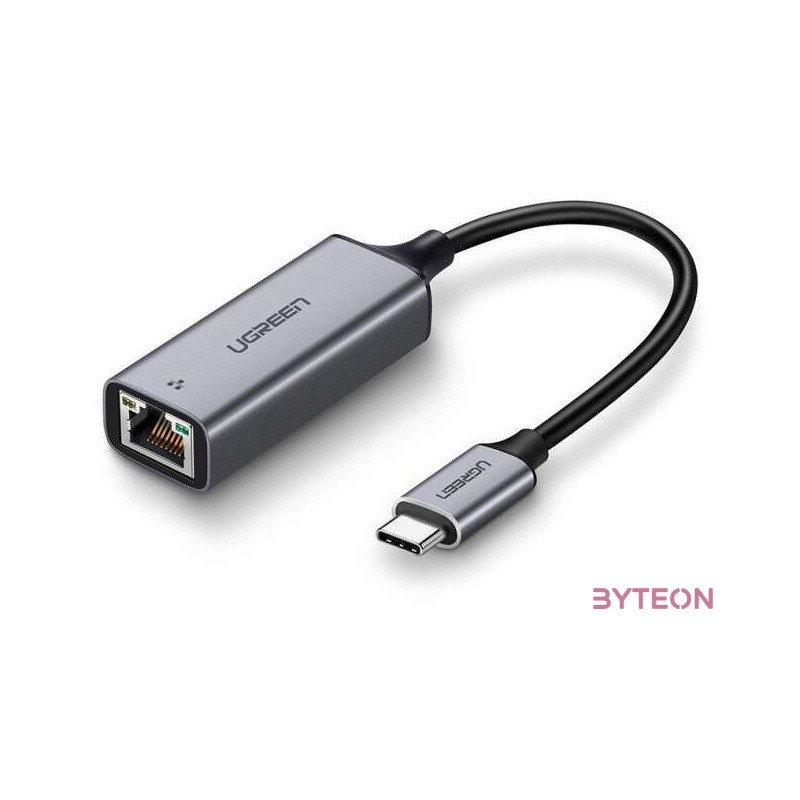 UGREEN RJ45 USB-C  Gigabit Ethernet adapter, alumínium (szürke)