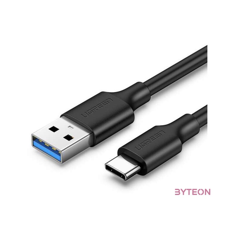 USB-USB-C 3.0 UGREEN kábel 0,5 m (fekete)