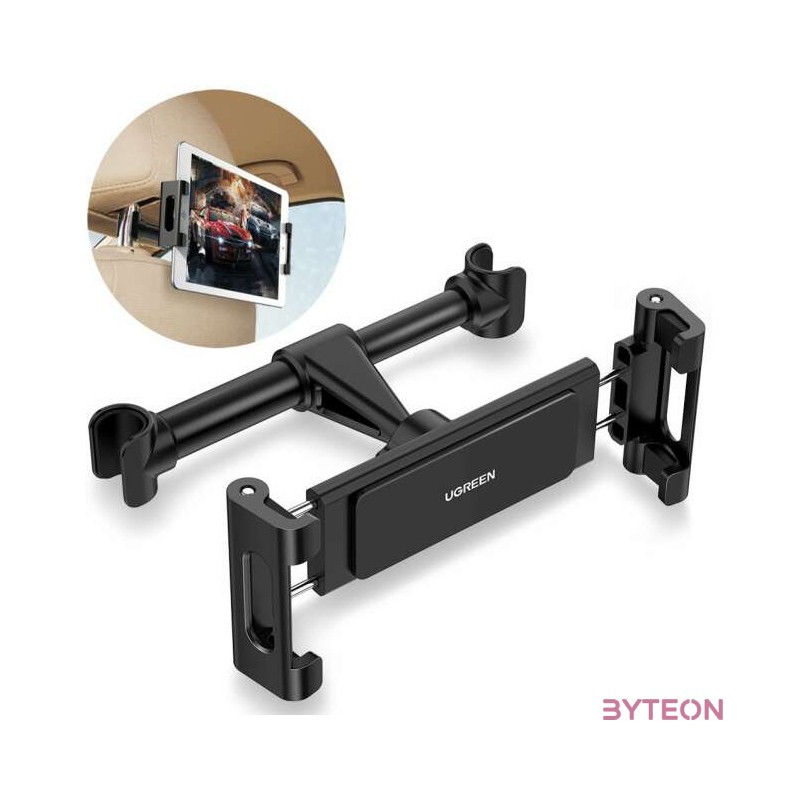 UGREEN autós fejtámla tartó tablethez (fekete)