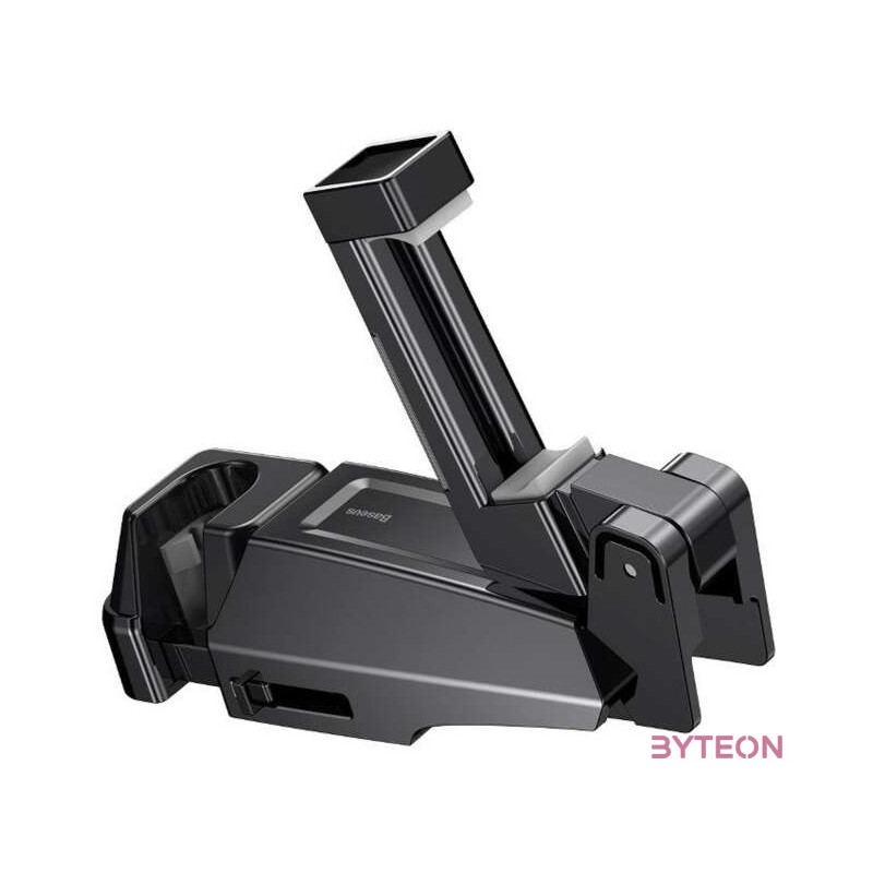 Telefontartó, okostelefon Baseus az autó fejtámláján (fekete)