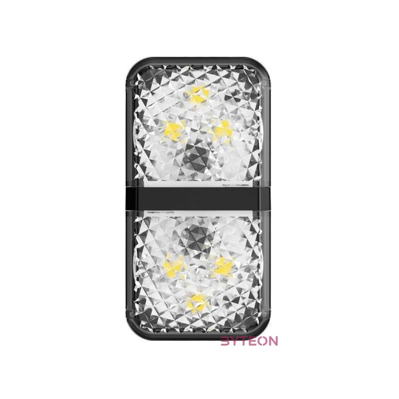 Baseus nyitott ajtóra figyelmeztető lámpa, 2 db. (fekete)