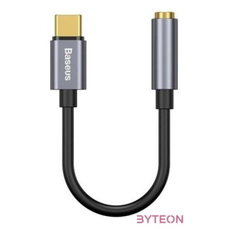 Baseus L54 USB-C audioadapter  3,5 mm-es mini jack csatlakozó (szürke)