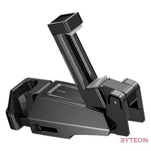 Telefontartó, okostelefon Baseus az autó fejtámláján (fekete)