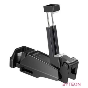 Telefontartó, okostelefon Baseus az autó fejtámláján (fekete)