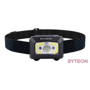 Superfire X30 zseblámpa érintésmentes kapcsolóval, 500lm, USB