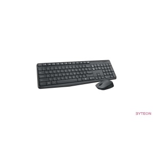 Logitech MK235 (HU, Vez.nélküli) - Fekete