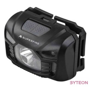 Superfire HL06 zseblámpa, érintés nélküli kapcsolóval, 500lm, USB