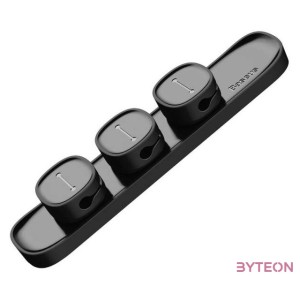 Baseus Peas kábelrendező, mágneses (fekete)