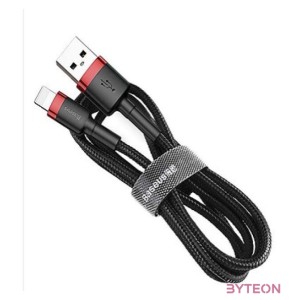 USB Lightning Baseus Cafule 2,4A 1 m-es kábel (arany-fekete)