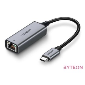UGREEN RJ45 USB-C  Gigabit Ethernet adapter, alumínium (szürke)