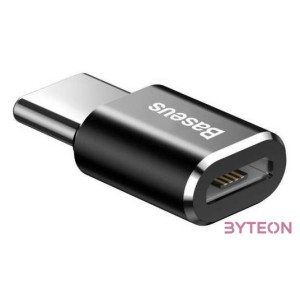 Baseus Micro USB-C - USB adapter (fekete)