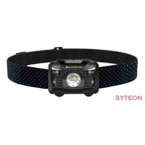 Superfire HL06 zseblámpa, érintés nélküli kapcsolóval, 500lm, USB