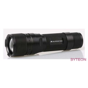 Superfire F3-L2 ZOOM zseblámpa, 570lm