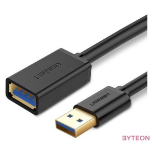UGREEN 1,5 m-es hosszabbító USB 3.0 kábel (fekete)
