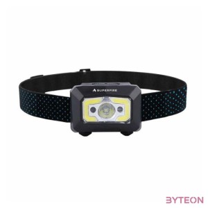 Superfire X30 zseblámpa érintésmentes kapcsolóval, 500lm, USB