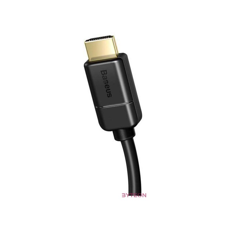 Baseus HDMI 2.0 kábel, 4K 60Hz, 3D, HDR, 18Gbps, 3m (fekete)