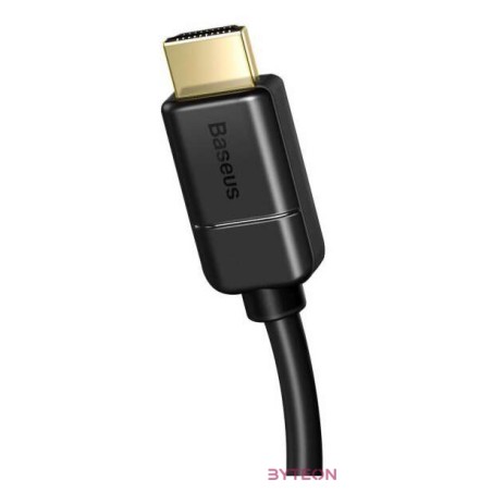 Baseus HDMI 2.0 kábel, 4K 60Hz, 3D, HDR, 18Gbps, 3m (fekete)