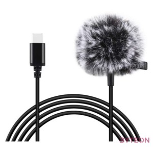 Puluz  PU425 csiptethető mikrofon 1,5 m, USB-C