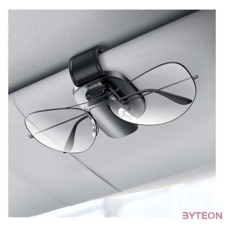 Baseus Platinum autós szemüvegtartó (fekete)