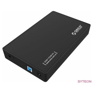 Orico Külső ház SATA HDD , SSD 3.5 USB 3.0 B típusú  USB 3.0 1m kábelhez