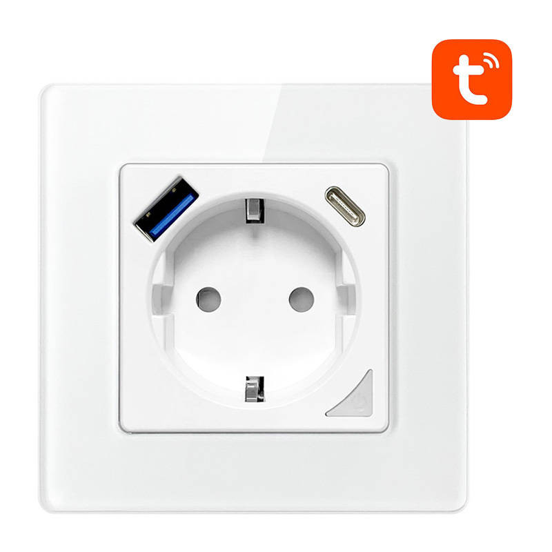 WiFi Smart Power Plug Socket with USB Port, Android 3.0+ & iOS 6.1