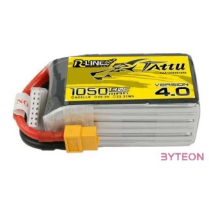 Tattu R-Line 4.0 1050mAh 22.2V 130C 6S1P XT60 akkumulátor