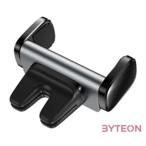 Csíptetős autós tartó Baseus Steel Cannon rácshoz (fekete)