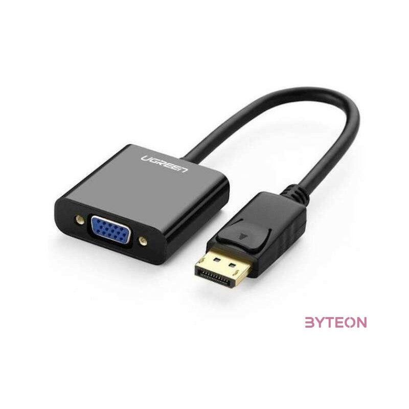 UGREEN DP109 DisplayPort-VGA adapter (fekete)